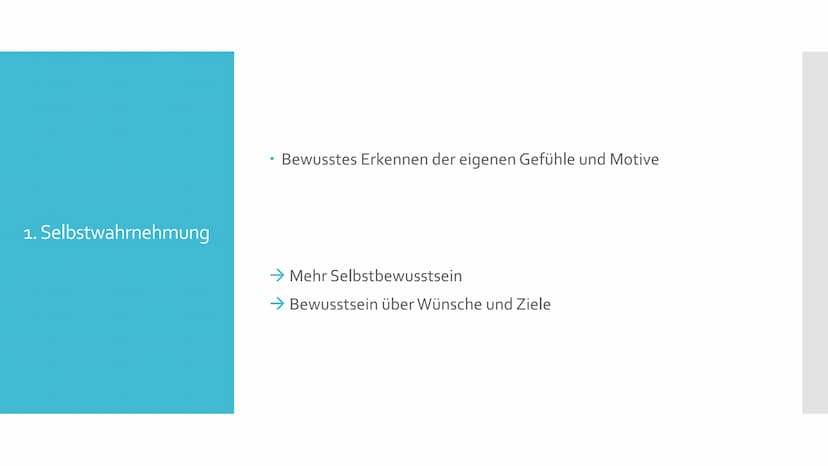 Emotionale Intelligenz
Was nützt ein hoher IQ, wenn man ein emotionaler Trottel ist? 1.
2.
Emotionen
Geschichte der emotionalen Intelligenz
