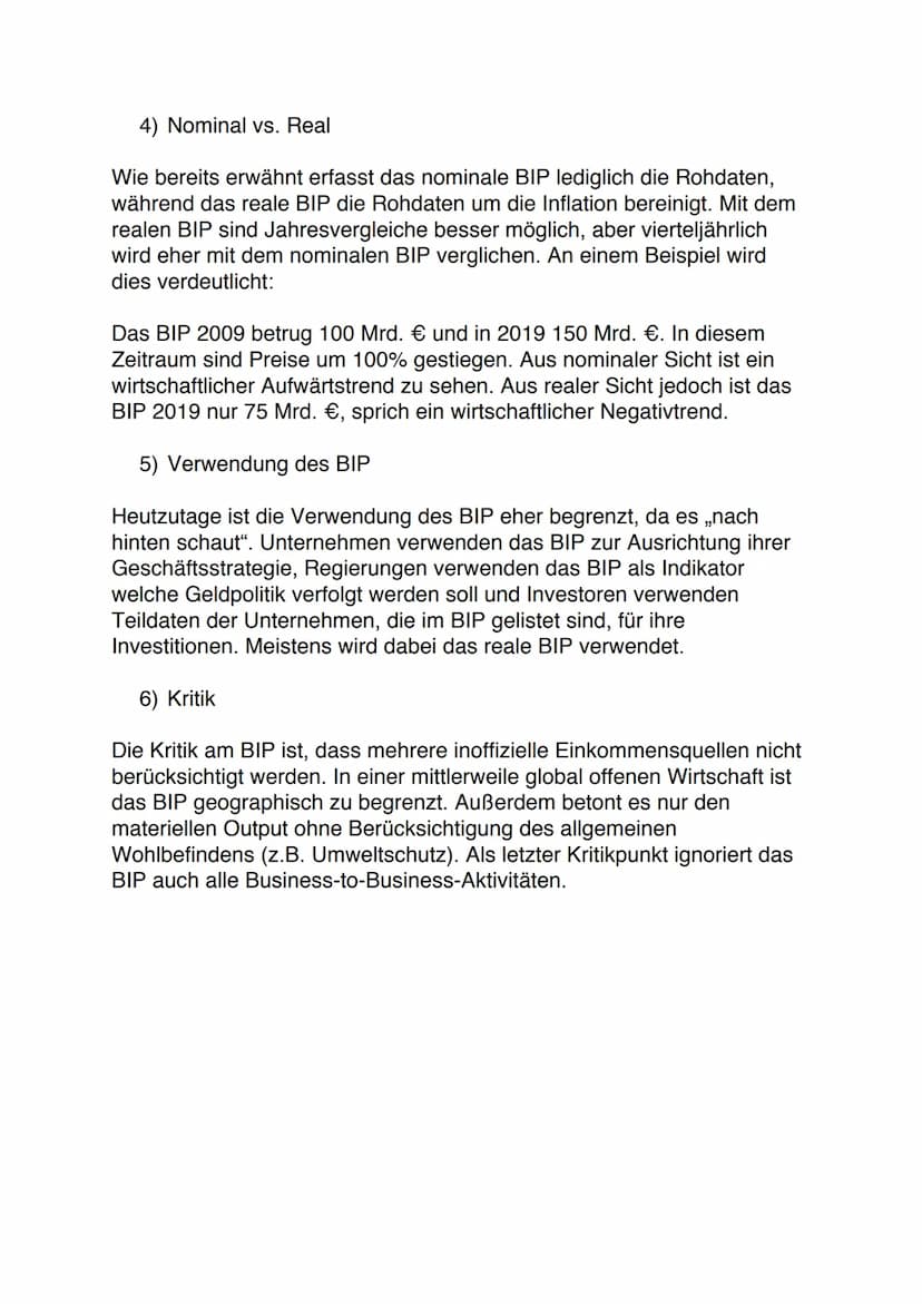 
<h2 id="wasistbip">Was ist BIP?</h2>
<p>Das Bruttoinlandsprodukt (BIP) ist der gesamte Geld- oder Marktwert aller fertigen Waren und Dienst