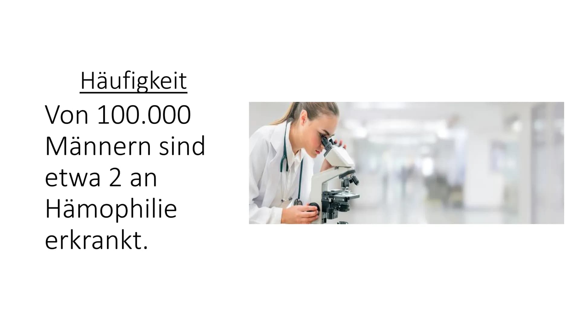 Bluterkrankheit
-Hämophilie- Kurzbeschreibung der Krankheit:
Hämophilie ist eine angeborene Krankheit oder kann auch aus unerklärlichen
Grün