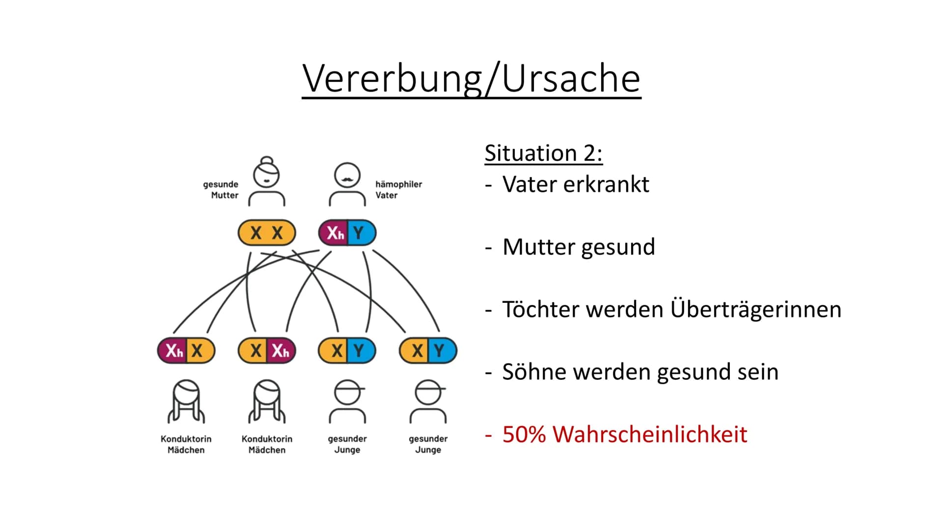 Bluterkrankheit
-Hämophilie- Kurzbeschreibung der Krankheit:
Hämophilie ist eine angeborene Krankheit oder kann auch aus unerklärlichen
Grün