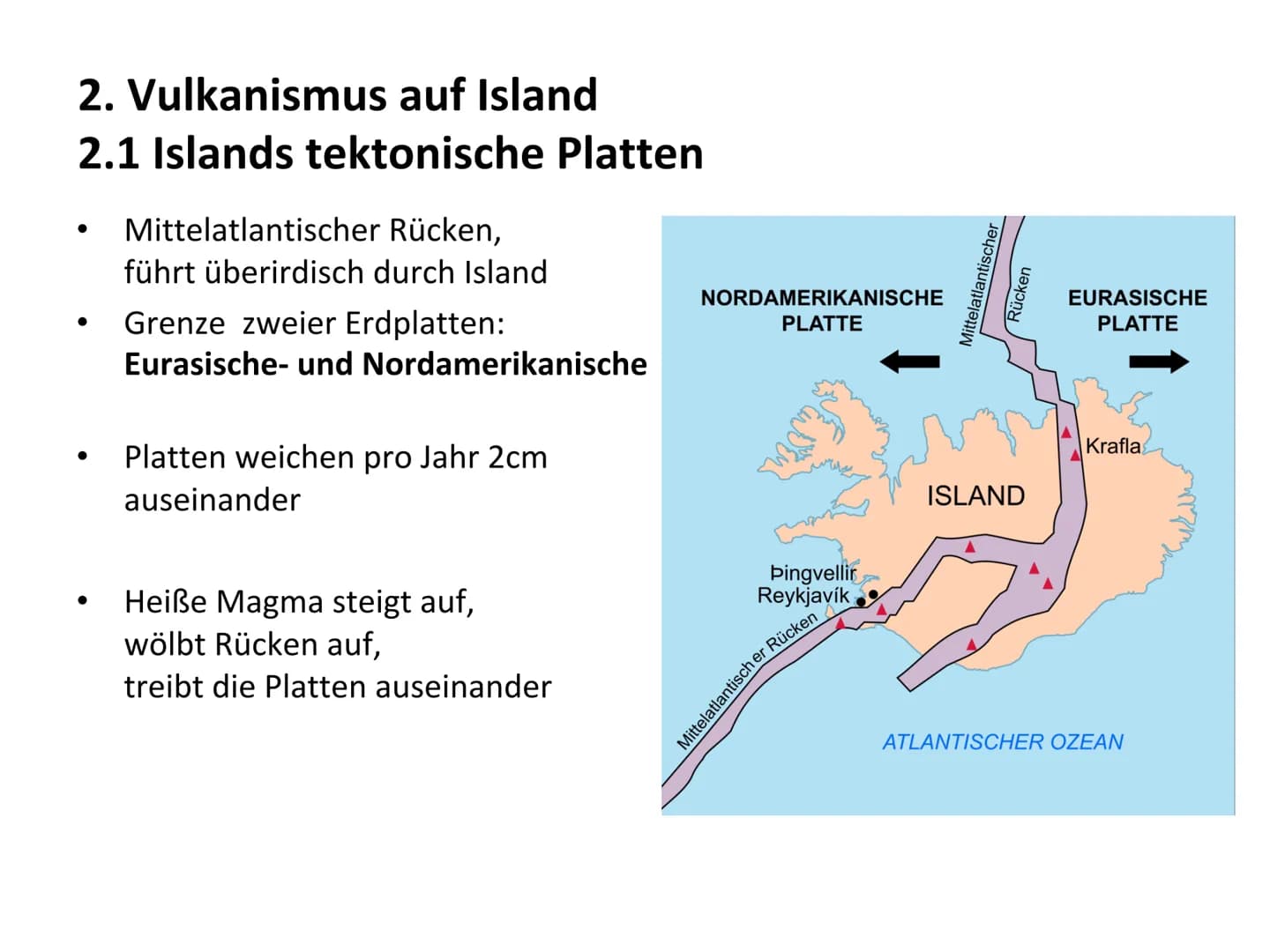 Ausbruch 2011, Grimsvötn, Island Gliederung
1.1 Vulkanaufbau
ges
1.2 Vulkan Aktivität
Ausbrüche: im Durchschnitt auf der Welt alle 10 Jahre,