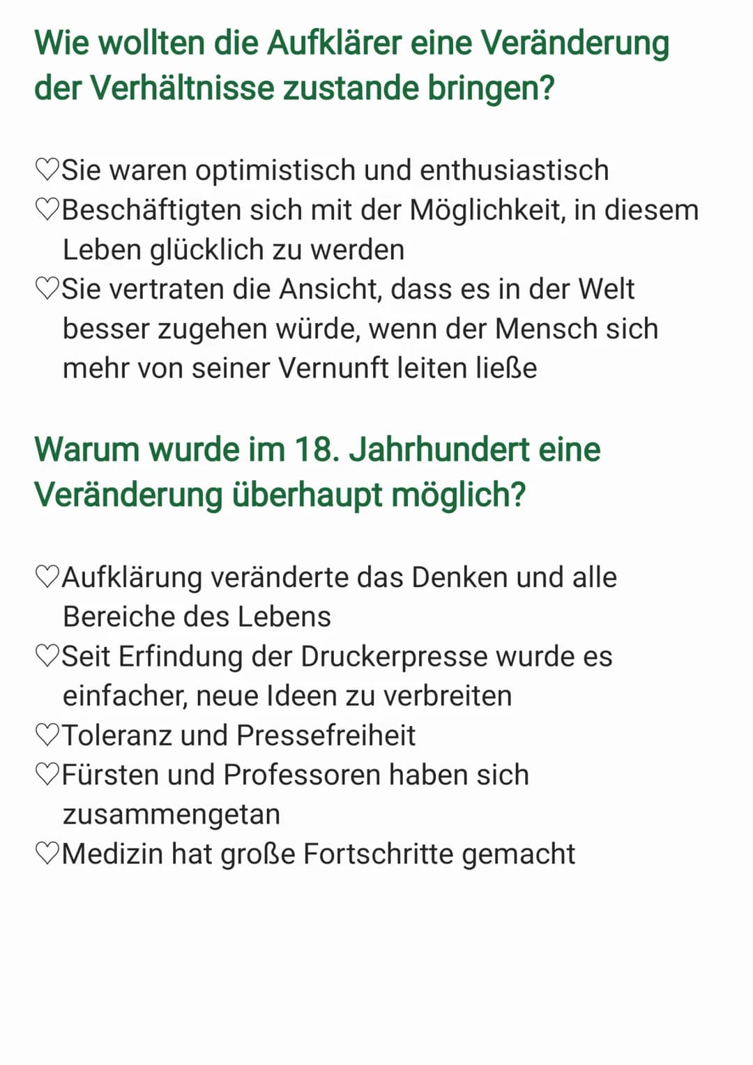 Das Zeitalter der Aufklärung
♡Pfarrer
♡Lehrer
Wer war an der Aufklärung beteiligt?
Aufklärung
♡Kaufleute
♡Juristen
Verwaltungsbeamte
♡Schrif
