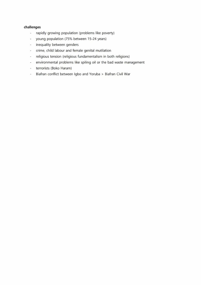 Nigeria Lernzettel
introduction
(X is portrayed as an aggressive/intelligent/ambivalent etc. character by use of narrative
techniques X and 