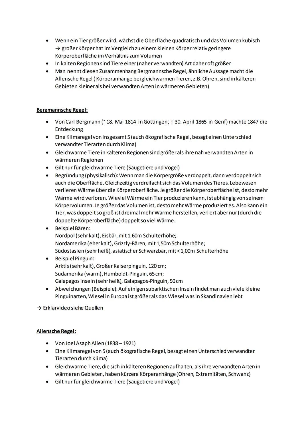 Abiotischer Faktor
Temperatur bei Tieren Abiotischer Faktor Temperatur bei Tieren → Handout
Wechselwarme Tiere:
Wechselwarm = poikilotherm
K