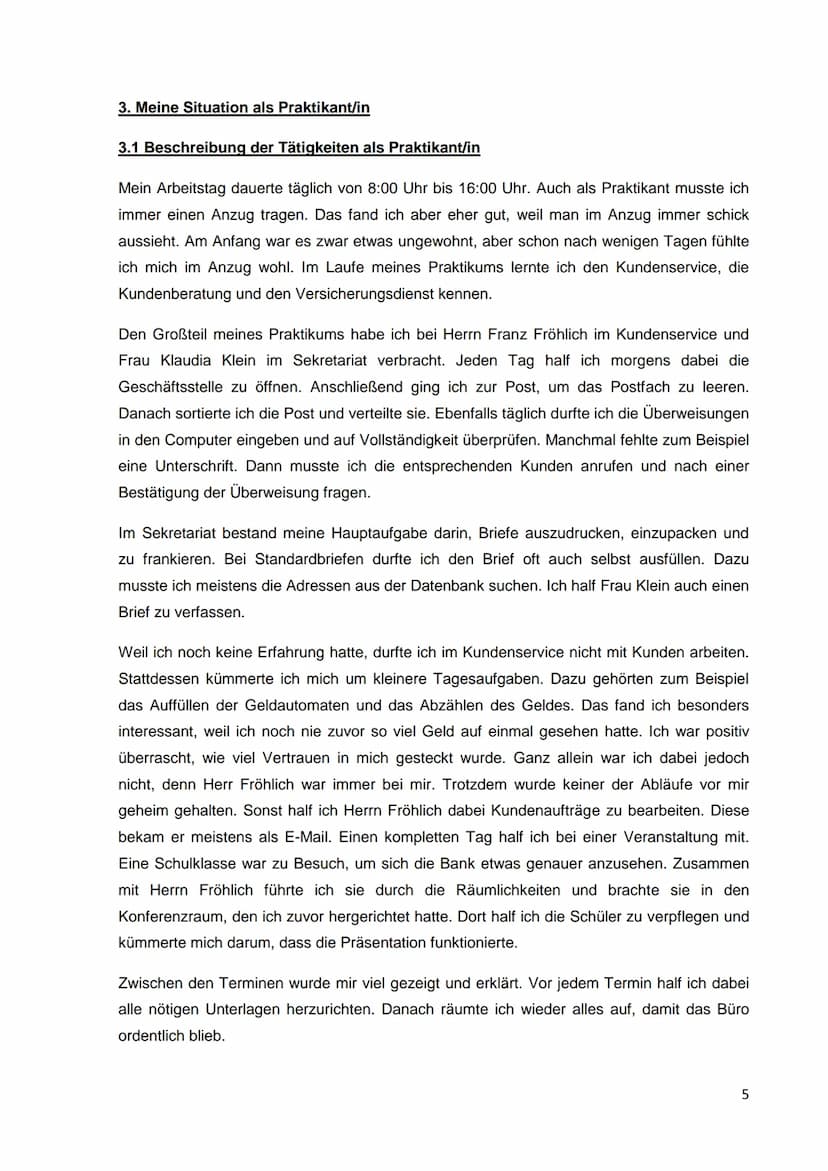 Inhaltsverzeichnis:
1. Praktikumssuche und Gründe für die Wahl des Praktikumsplatzes
2. Vorstellung des Unternehmens
3. Meine Situation als 