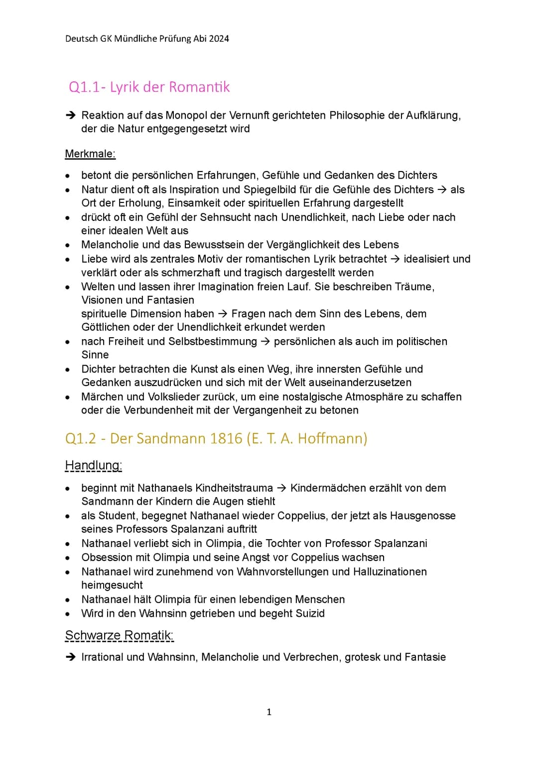 Deutsch Abi 2024 (Mündlich)