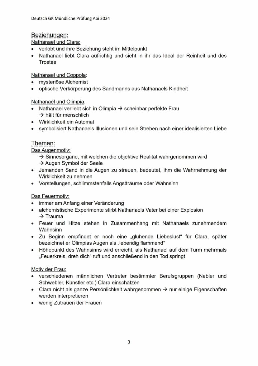 Deutsch GK Mündliche Prüfung Abi 2024
Q1.1- Lyrik der Romantik
→ Reaktion auf das Monopol der Vernunft gerichteten Philosophie der Aufklärun