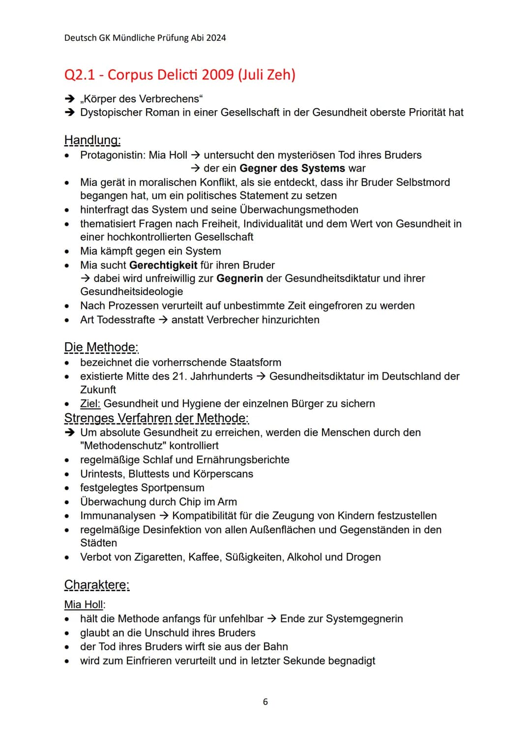 Deutsch GK Mündliche Prüfung Abi 2024
Q1.1- Lyrik der Romantik
→ Reaktion auf das Monopol der Vernunft gerichteten Philosophie der Aufklärun