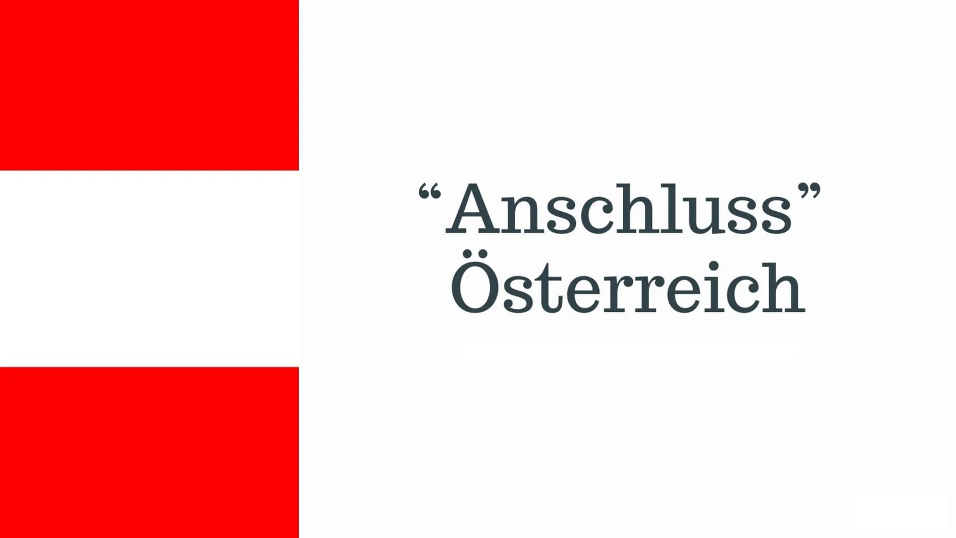 "Anschluss"
Österreich 1
2
3
Politische Ereignisse
während der Handlung
Wichtige konkrete Ereignisse
Rücktritt Schuschniggs
Reaktionen der B