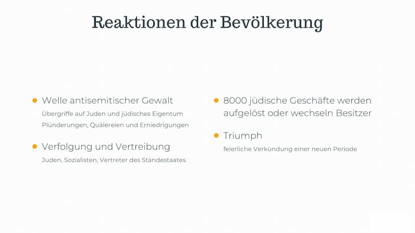 "Anschluss"
Österreich 1
2
3
Politische Ereignisse
während der Handlung
Wichtige konkrete Ereignisse
Rücktritt Schuschniggs
Reaktionen der B