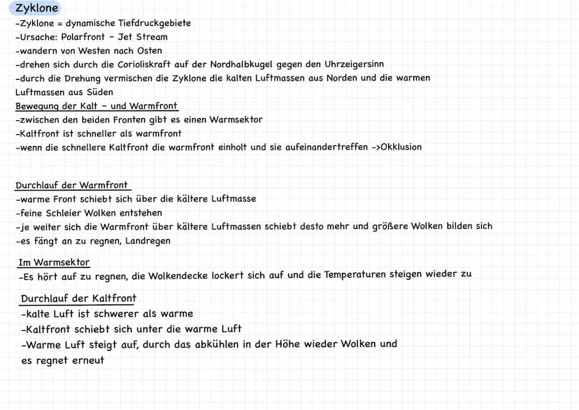 Kursarbeit Erdkunde Lk 11/1
Passat Zirkulation, ITC, Zyklone, Föhnwind
Entstehung
Passatwinde
Corioliskraft
Beständig und
regelmatig
(ITC)
3