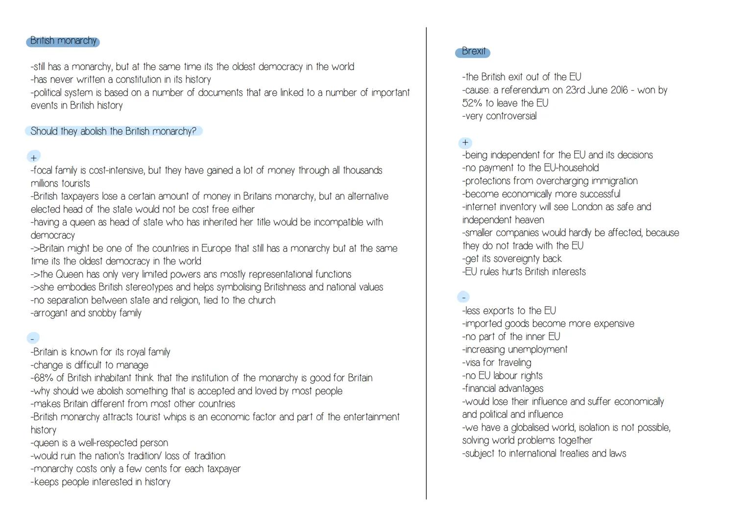 Globalisation/
World of Work
Globalisation
-Meaning of
Globalisation
-3 eras of
Globalisation
-Pros and Cons
-How to work
with
Globalisation