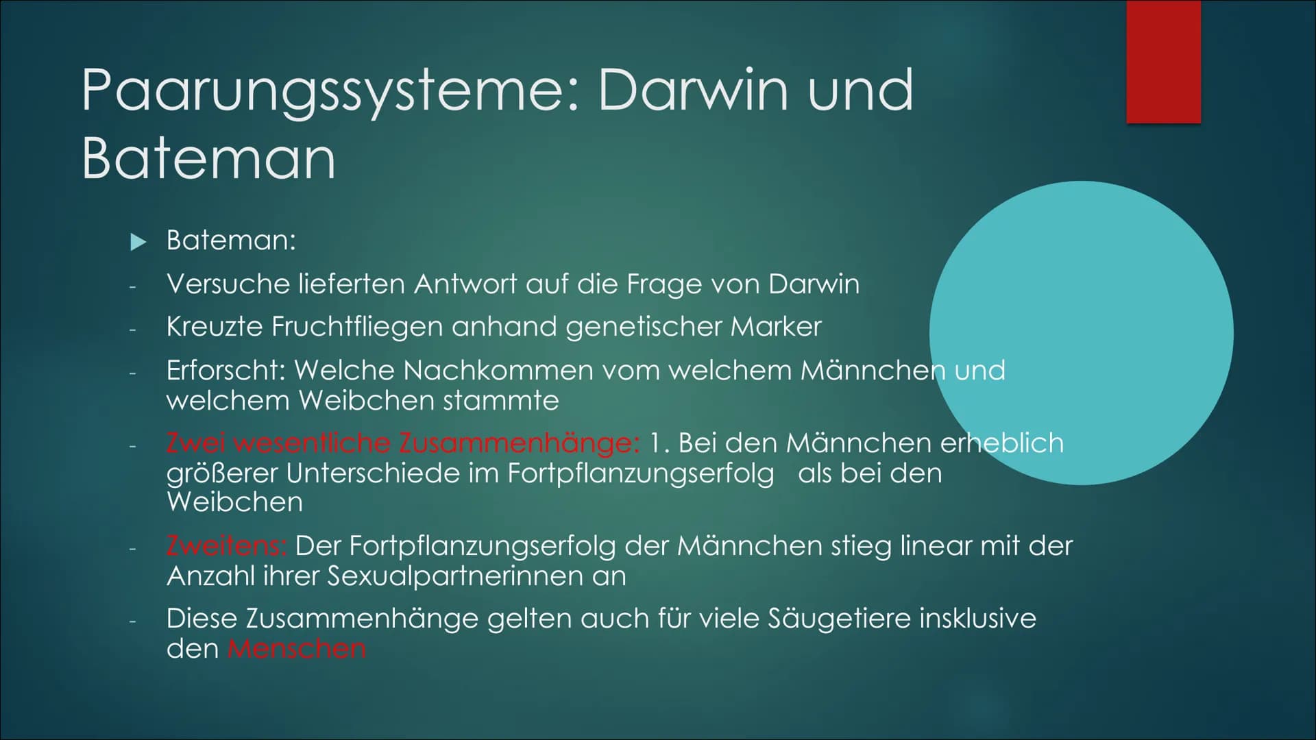 Referat über die
sexuelle Selektion,
Paarungssysteme und
die Habitatwahl von
Lebewesen Sexuelle Selektion:
O Intrasexuelle Selektion: Männch