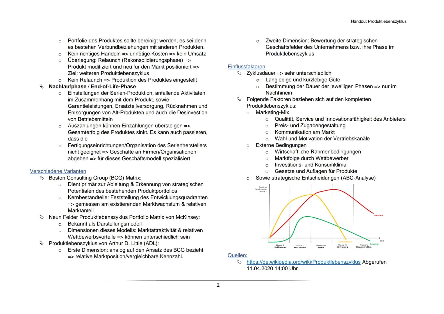 Produktlebenszyklus Definition
Produktlebenszyklus:
O Konzept aus Betriebswirtschaftslehre
O Prozess Markteinführung & Fertigstellung
O
Lebe