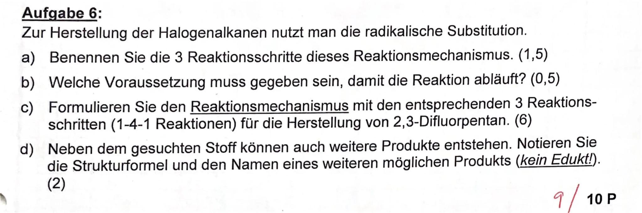 Hinweise:
1. Bitte nicht auf dieses Aufgabenblatt schreiben!
2.
Beantworten Sie die Fragen mit Füllhalter oder Kugelschreiber - nicht mit Bl