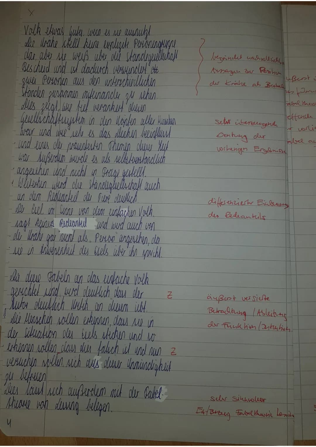 Name:Lisa Holm
DE2/Sz
Klausur Nr.1 - Literatur und Sprache um 1800
Aufgabenstellung:
1. Analysieren und Interpretieren Sie die Fabel.
G.E. L