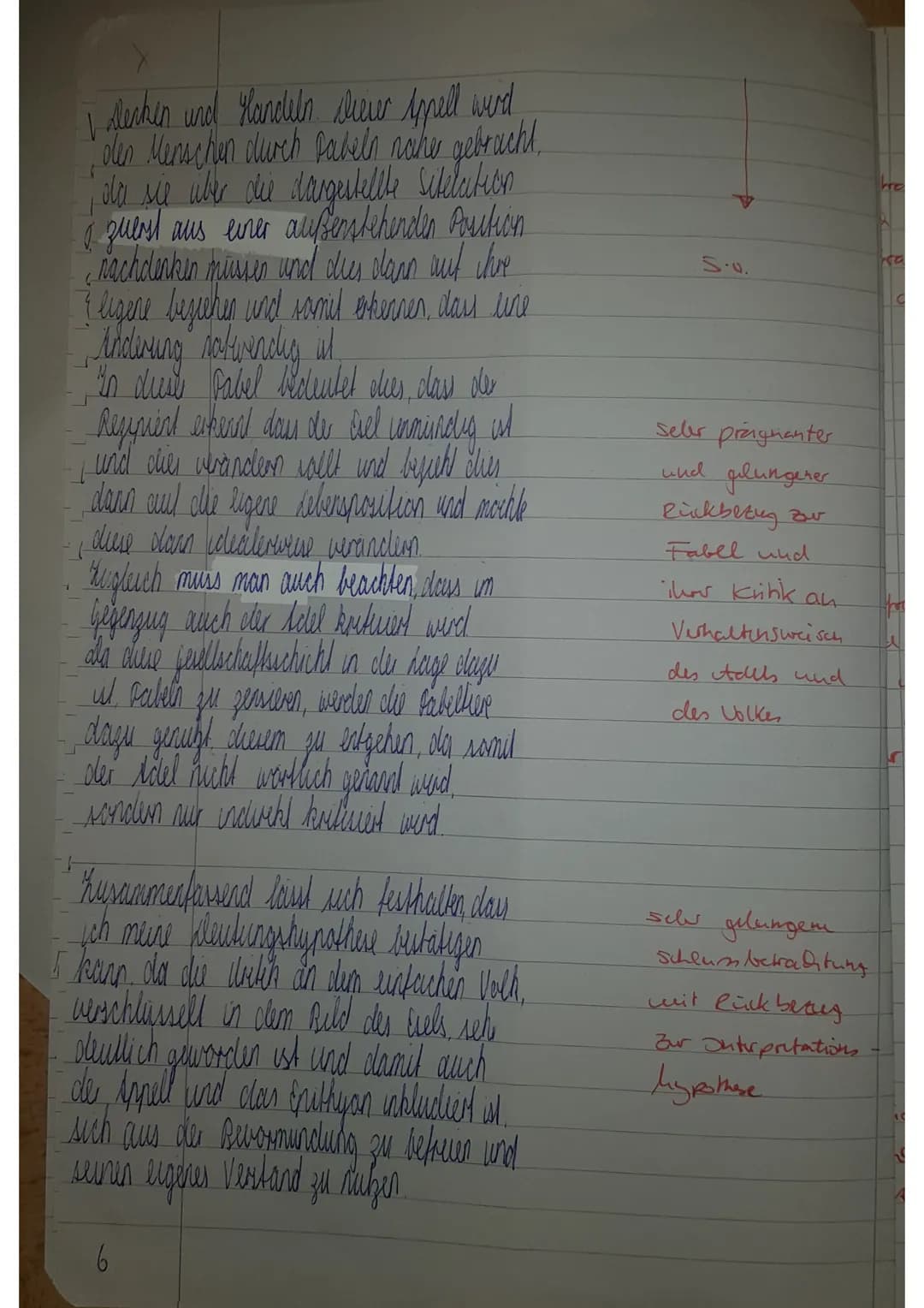 Name:Lisa Holm
DE2/Sz
Klausur Nr.1 - Literatur und Sprache um 1800
Aufgabenstellung:
1. Analysieren und Interpretieren Sie die Fabel.
G.E. L