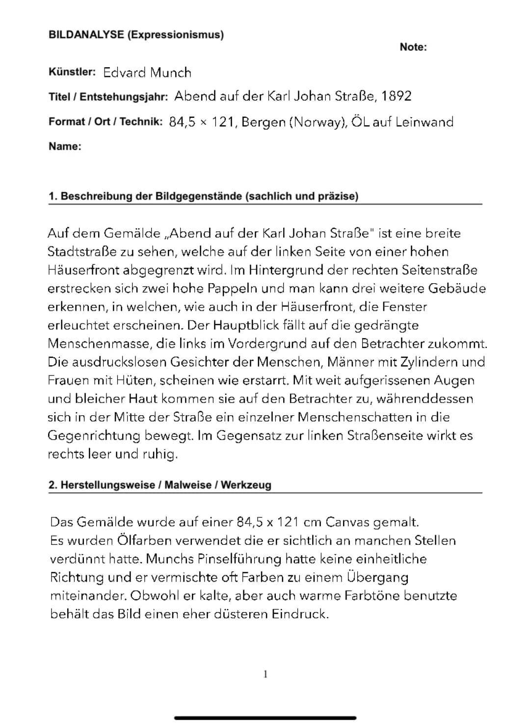 Der Schrei: Edvard Munchs Berühmtes Bild und Seine Geheimnisse