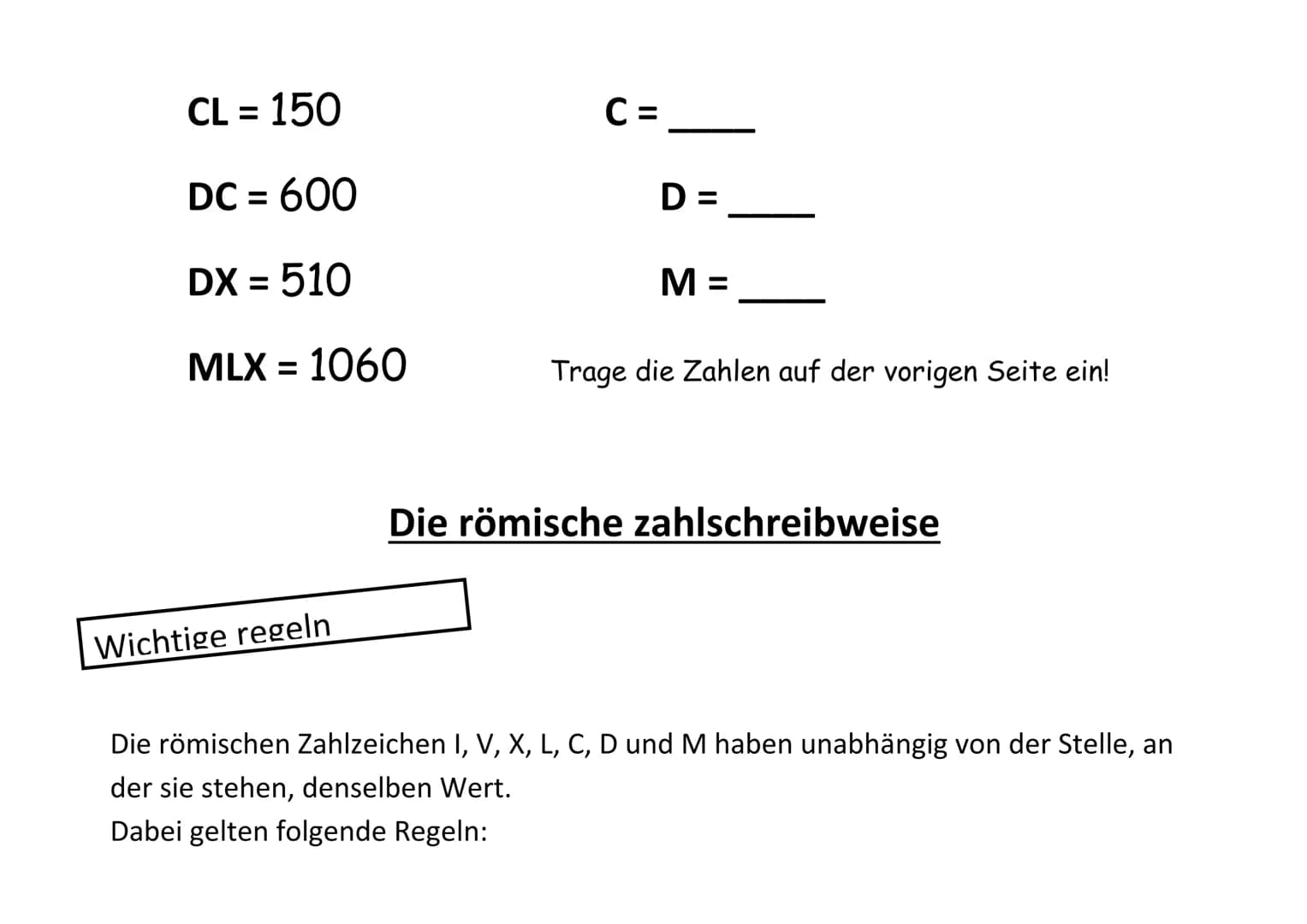 Römische Zahlen
Eine Unterrichtstunde mit Asterix, Obelix und Miraculix
GFS Maximilian Hörmann 10c am 05.06.2018
Einstieg in die Stunde (ca.