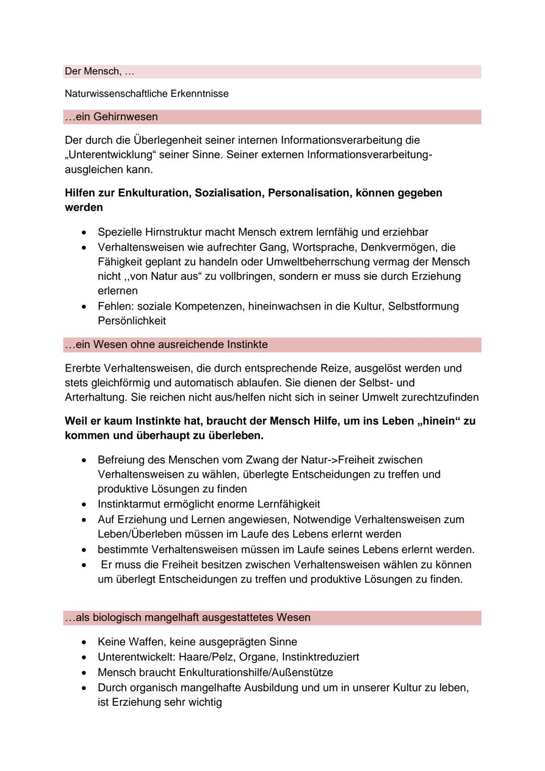 Anthropologie
Anthropologie ist die Wissenschaft vom Menschen und seiner Entstehung. Sie
untersucht das Wesen „Mensch" in seiner Eigenart un