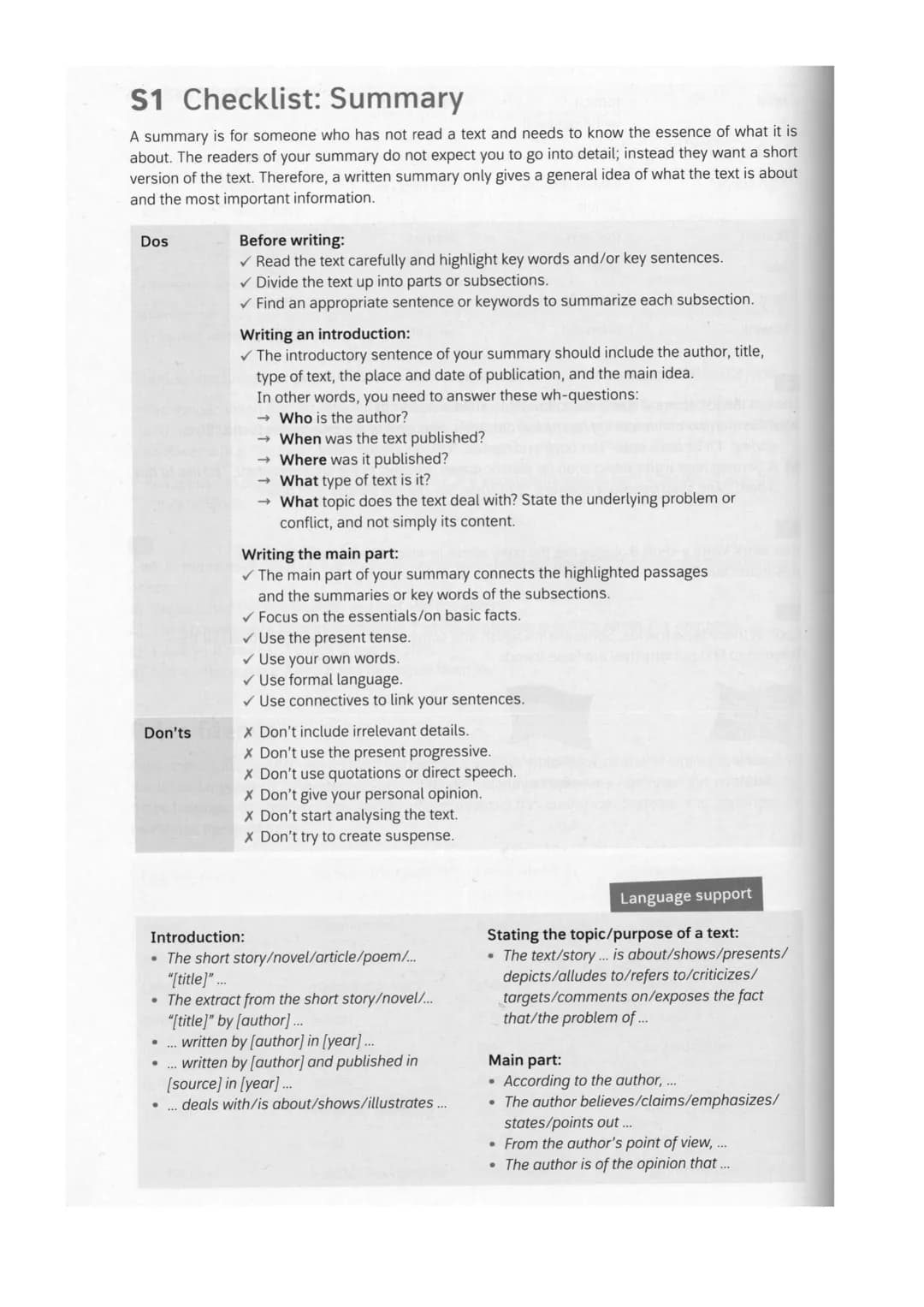 INHALT
ABITUR-HILFE
Help for writing:
YOU
Übersicht Aufgabentypen aus
den letzten Jahren
(Task 2 and 3)
comment
mediation
Help for dealing w