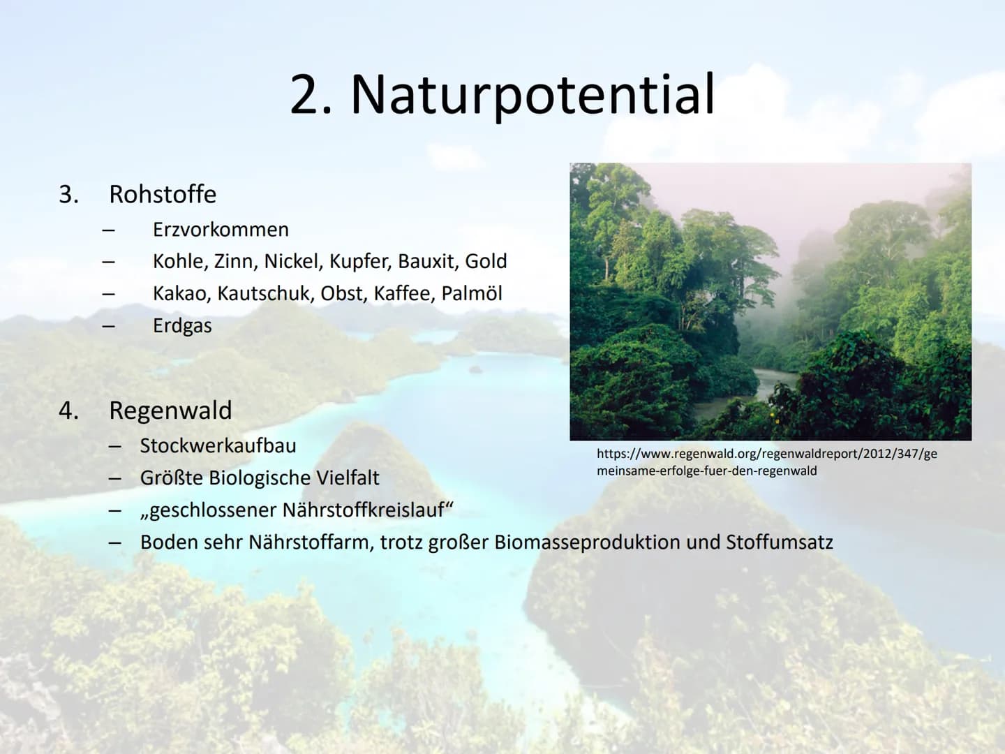 Indonesien
Ein Entwicklungsland? 1. Allgemein
2. Naturpotential
3. Landwirtschaft
Gliederung
4. Transmigrasi
5. Industrialisierung
6. 5 Welt