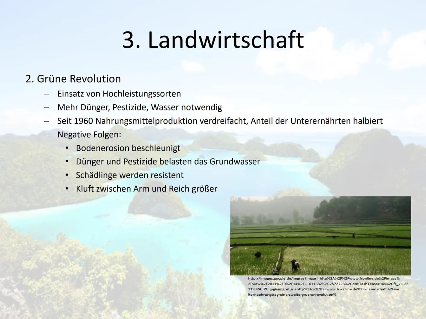 Indonesien
Ein Entwicklungsland? 1. Allgemein
2. Naturpotential
3. Landwirtschaft
Gliederung
4. Transmigrasi
5. Industrialisierung
6. 5 Welt