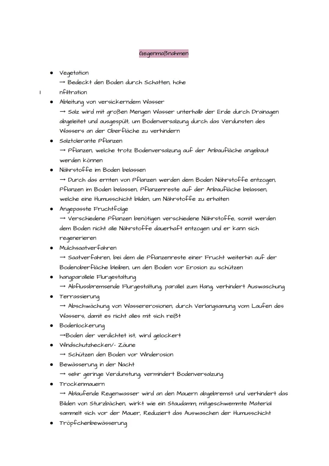 ERDKUNDE KLAUSUR-DESERTIFIKATION
Definition Desertifikation
Desertifikation ist der anthropogene Landschaftswandel in Trockengebieten der zu