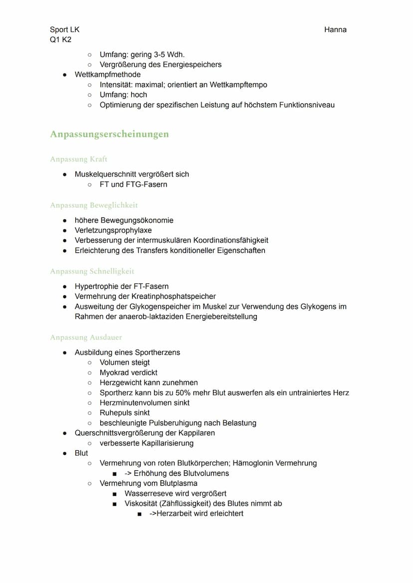 Sport LK
Q1 K2
Sport LK- Sportmotorische Diagnostik, Trainingssteuerung, Tapering,
Konditionelle Fähigkeiten, Trainierbarkeit, Trainingsmeth