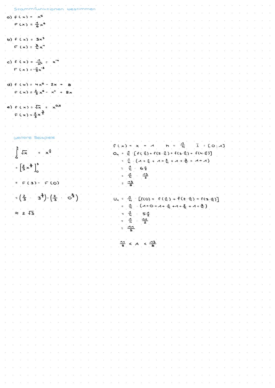 Hathelernzettel
Produktregel
f (x) = 2x
f"
f'(x) =
Kettenregel
f (x) = (x
f(x)=
a (5(x))
f'(x) = 4 (x
3)"
Information
3)³
Rekonstruktion von