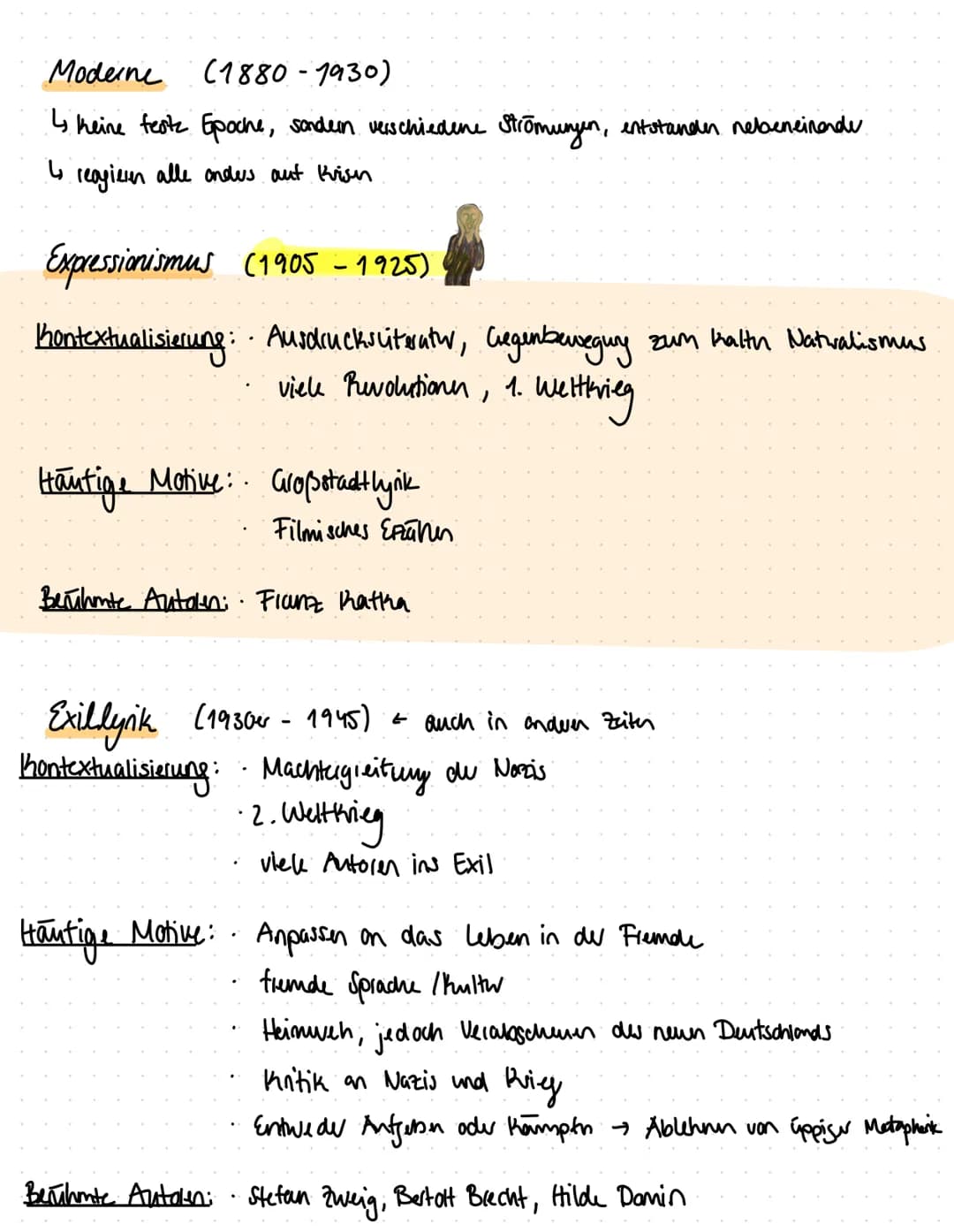 EPOCHEN Sturm & Drany
(1765-1790)
Aufkläruy
(1720-1789)
Klassik Realismus
(1786-1805) (1848-1890).
.
Barock
(1600-1720)
Barock (1600-1770)
P