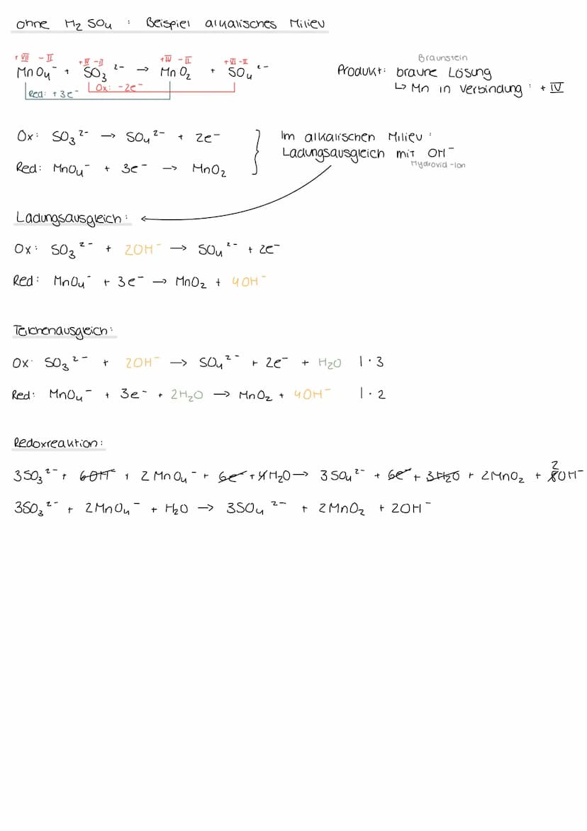 Begrifflichkeiten
Oxidation Abgabe von
Reduktion:
é
Aufnahme von e-
Redoxreaktion: Oxidation & Reduktion laufen gleichzeitig ab
Oxidationsmi