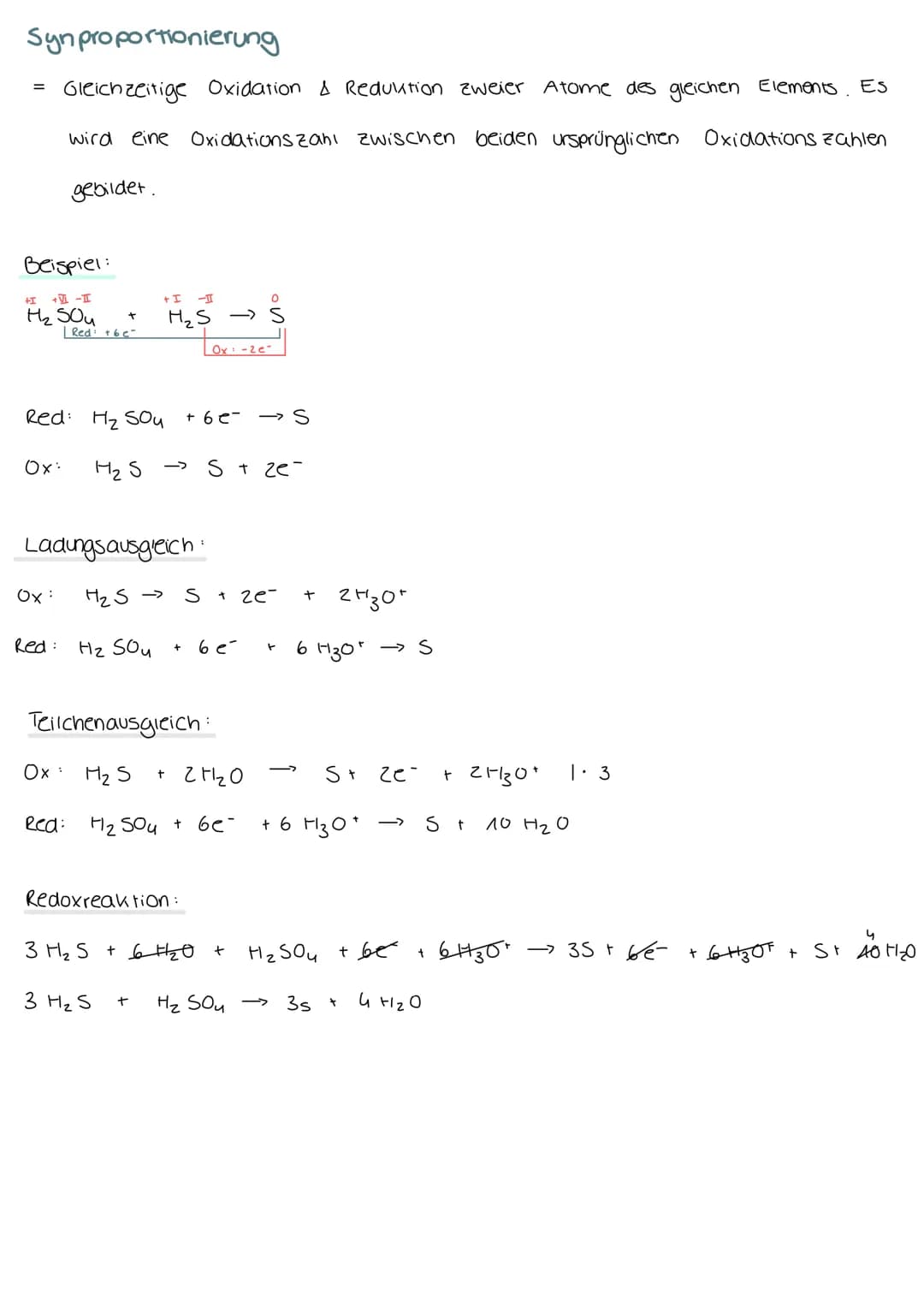 Begrifflichkeiten
Oxidation Abgabe von
Reduktion:
é
Aufnahme von e-
Redoxreaktion: Oxidation & Reduktion laufen gleichzeitig ab
Oxidationsmi