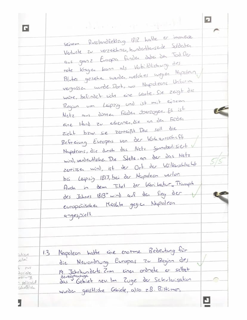 1.
2.
Gymnasium
LK Ges 11
3.
Interpretieren Sie M1. Bearbeiten Sie dazu folgende Aufgaben:
Ordnen Sie die Karikatur in den historischen Kont