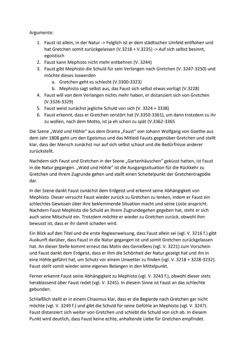 Notizen:
Inhalt:
-
Wald und Höhle - Analyse
Scheitelpunkt in der Geschichte
Viele Enjambements
Blankvers
Mephisto im Kreuzreim, Madrigalvers