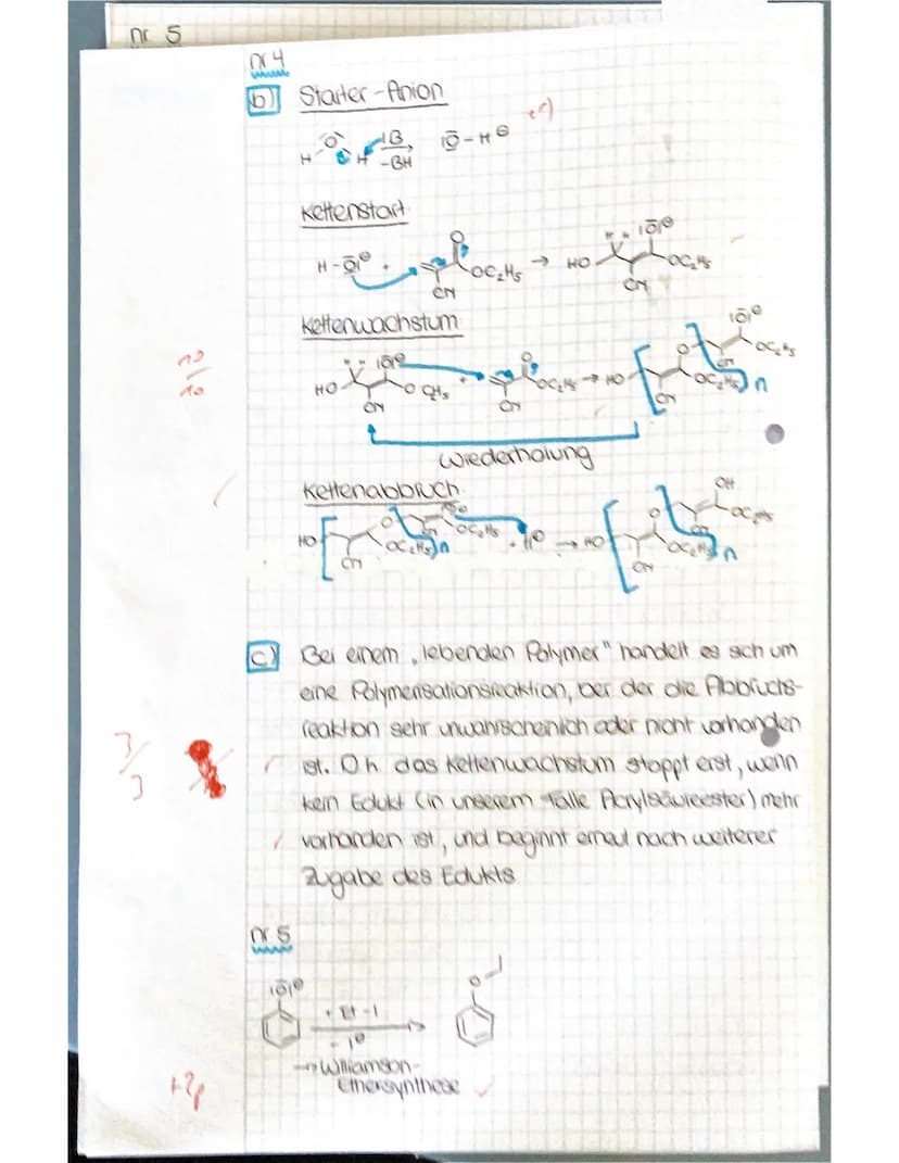 Leistungskurs Chemie
4. Kurshalbjahr
Klausur/12.2
Name:
Organische Chemie
Datum: 21. Mai 2021
Synthesen/Kunststoffe/Chiralität Bearbeitungsz