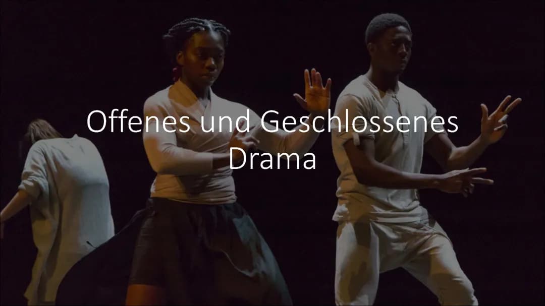 Wie funktioniert ein Drama? Struktur und Aufbau einfach erklärt