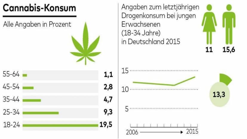 Drogensucht Gliederung
1. Die 3 häufigsten Drogen, die in Deutschland konsumiert werden
1.1 z.B. Cannabis
2. Anzeichen von Suchtverhalten
3.
