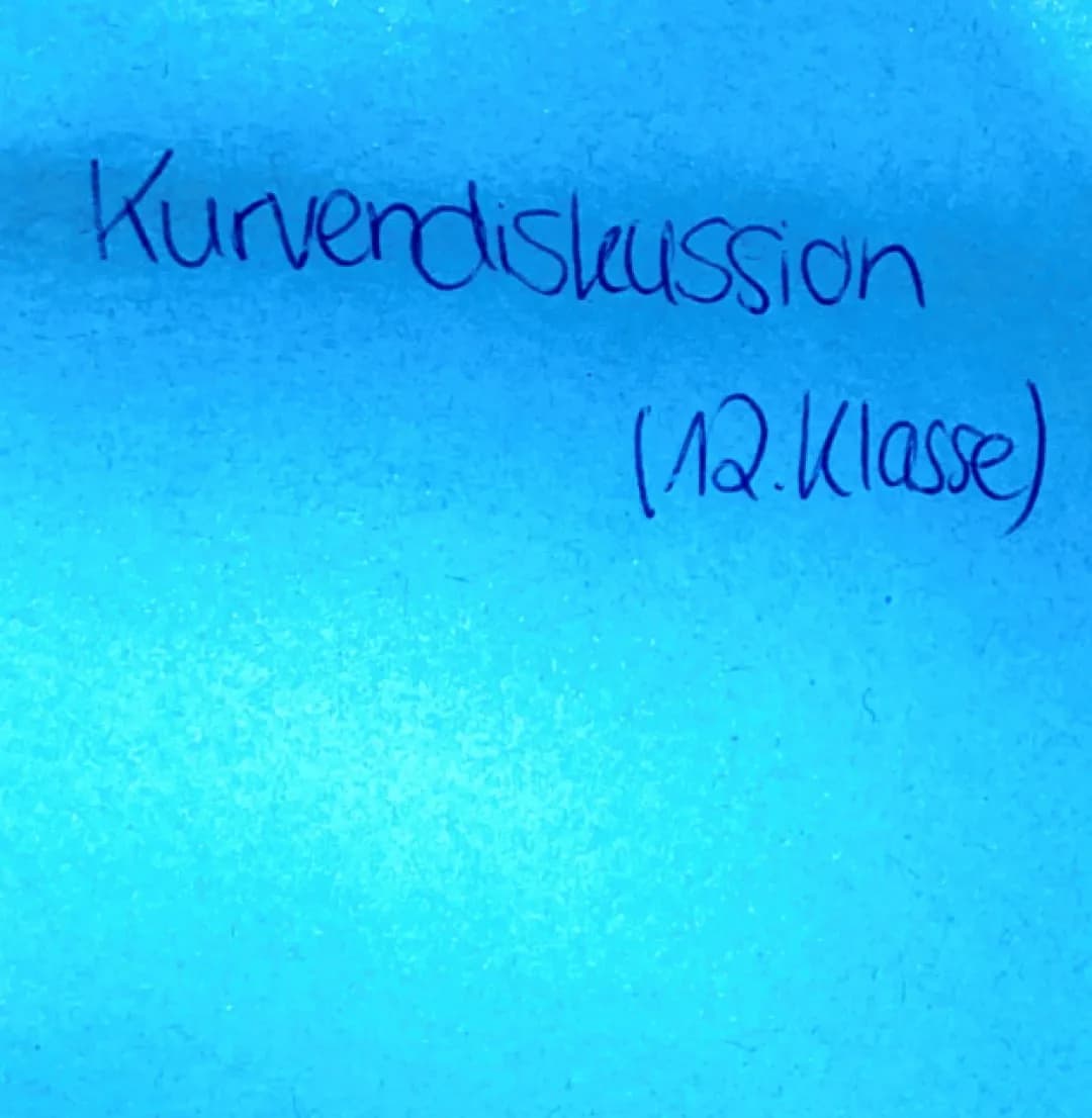 Zusammenfassung Mathe Analysis