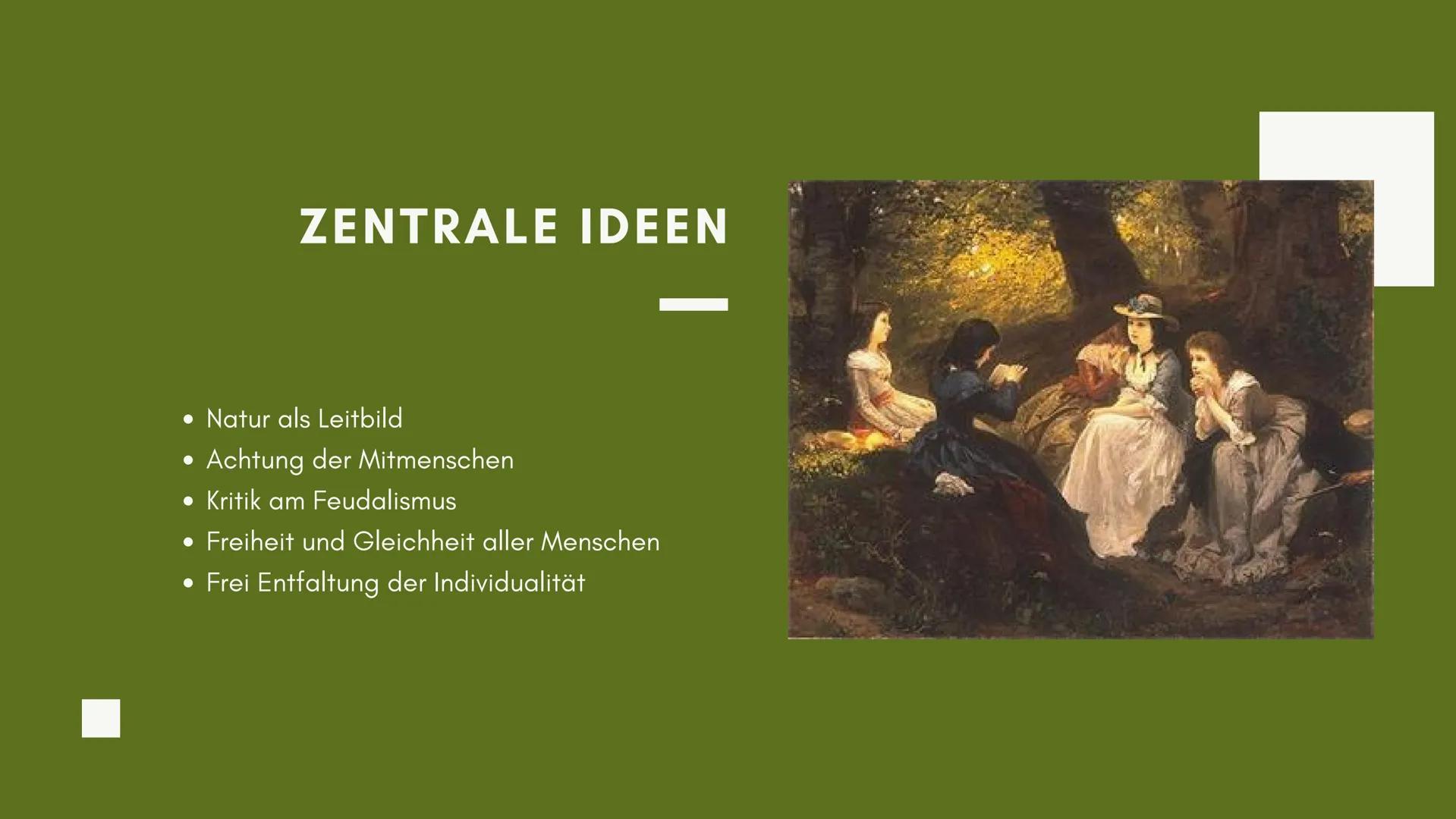 STURM
UND
DRANG # GLIEDERUNG

-

*   Allgemeine Informationen
*   Merkmale der Epoche
*   Literatur
*   Zentrale Ideen
*   Autoren und ihre 