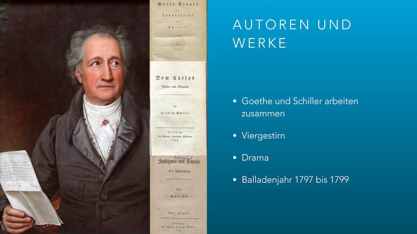 WEIMARER KLASSIK
***** 12 B
B GLIEDERUNG
1. Definition
2. Geschichtlicher Hintergrund
3. Motive
4. Menschenbild
5. Merkmale
6. Autoren und b