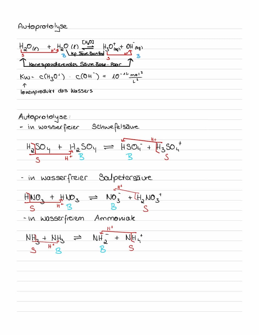 Sauren und Basen
Mineralsäure
Salzsäure
●
Allgemein:
Säuren aus der siebten Hauptgruppe sind
Halogenwasserstoffsäuren
Schwefelsäure
Salpeter