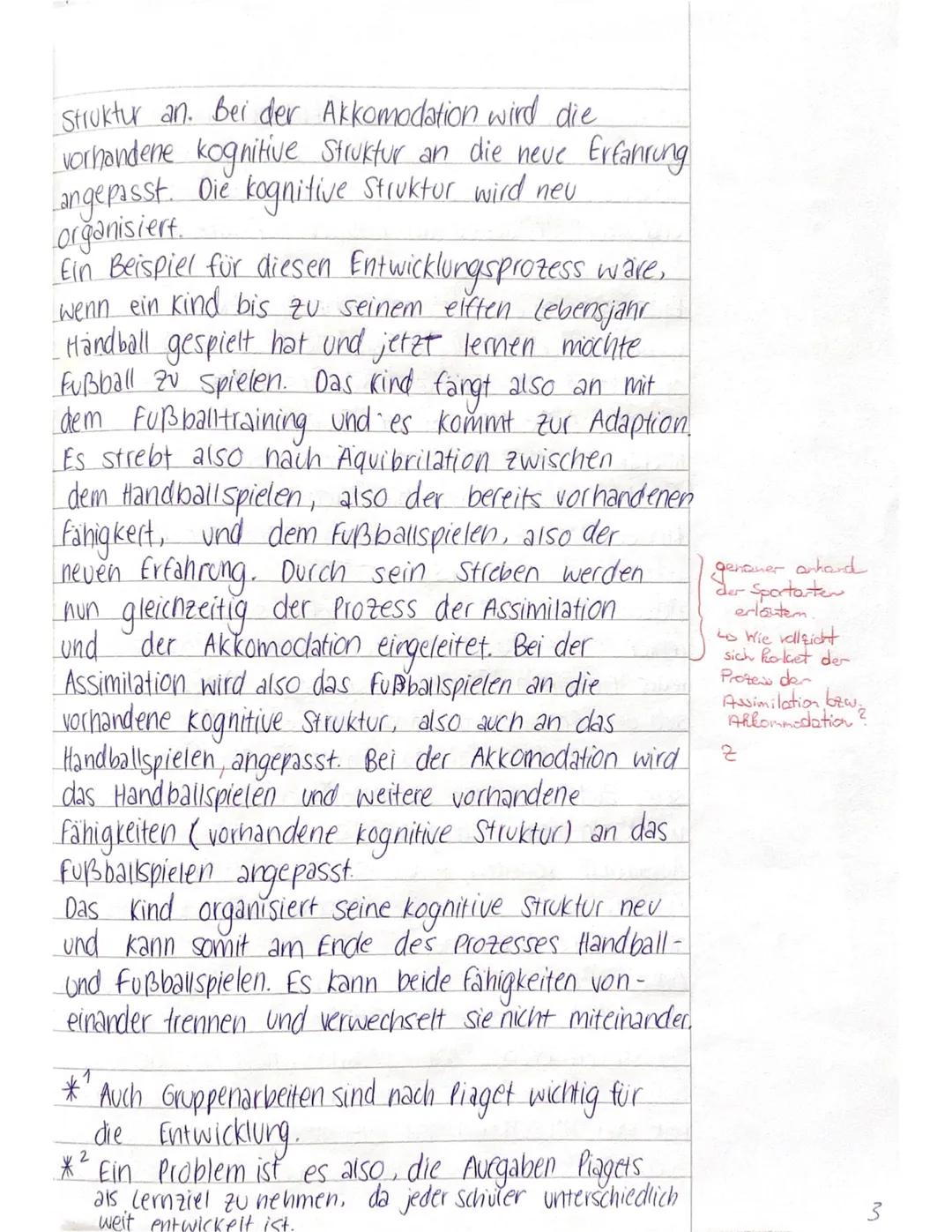 10
15
20
25
30
35
Piagets Erziehungsideologie
Piagets konstruktivistisches Modell der Entwicklung ist nicht mit einer Reifungstheorie
zu ver
