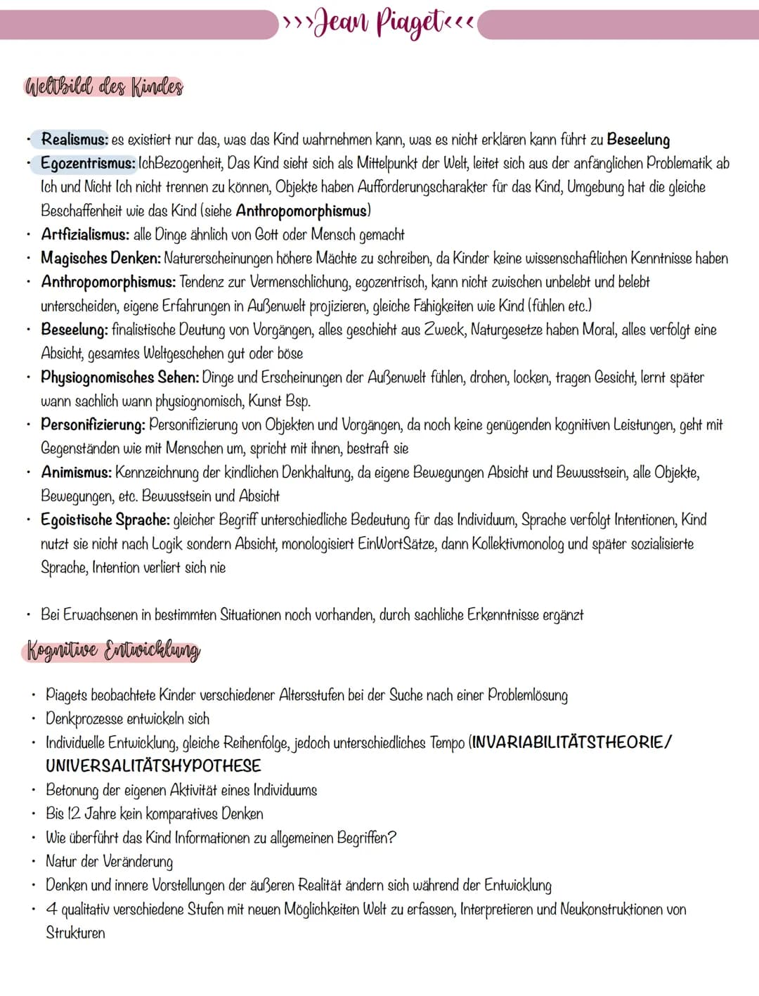 Begründer des Konstruktivismus
Entwicklungspsychologe
) › › › Jean Piaget<<<(
Grundbegriffe
für Aktivität immer ein Motiv, bzw. Bedürfnis
Be