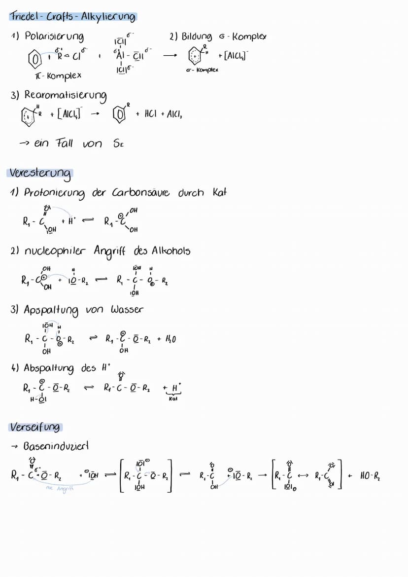 Radikalische Substitution
1) Start reaktion
Br-Brl
2) Kettenreaktion
H
I
H-C.
H
Licht
H
H-C-H + Brli -
H
3) Abbruchreaktion
H
-
+ Br₂
+
21Br
