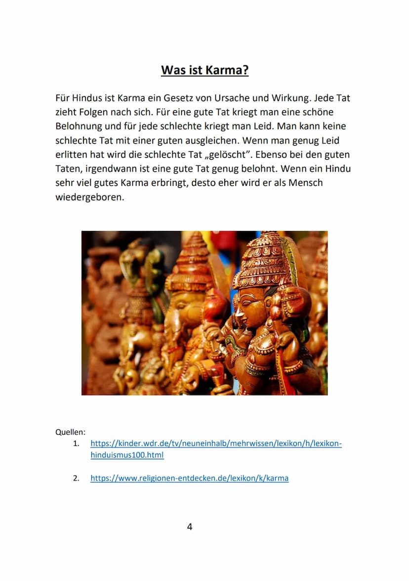 Der
Hinduismus
SIBBENEN Inhaltsverzeichnis
Thema
Allgemeine Informationen
Wie, wo und wann ist der Hinduismus entstanden?
Gottheiten der Hin