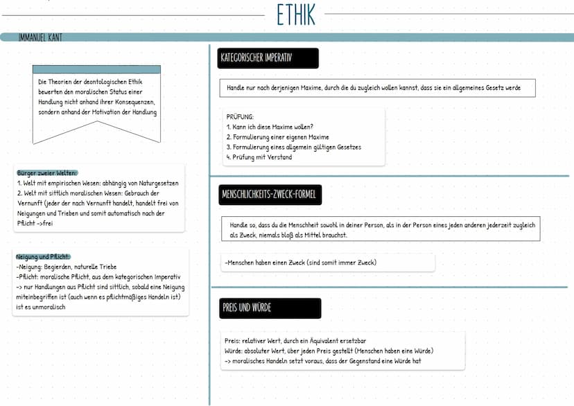 UTILITARISMUS
Prinzipien:
-Konsequenzprinzip (nur die Folgen werden beurteilt)
-Universalprinzip (für die meisten Menschen den
größten Nutze