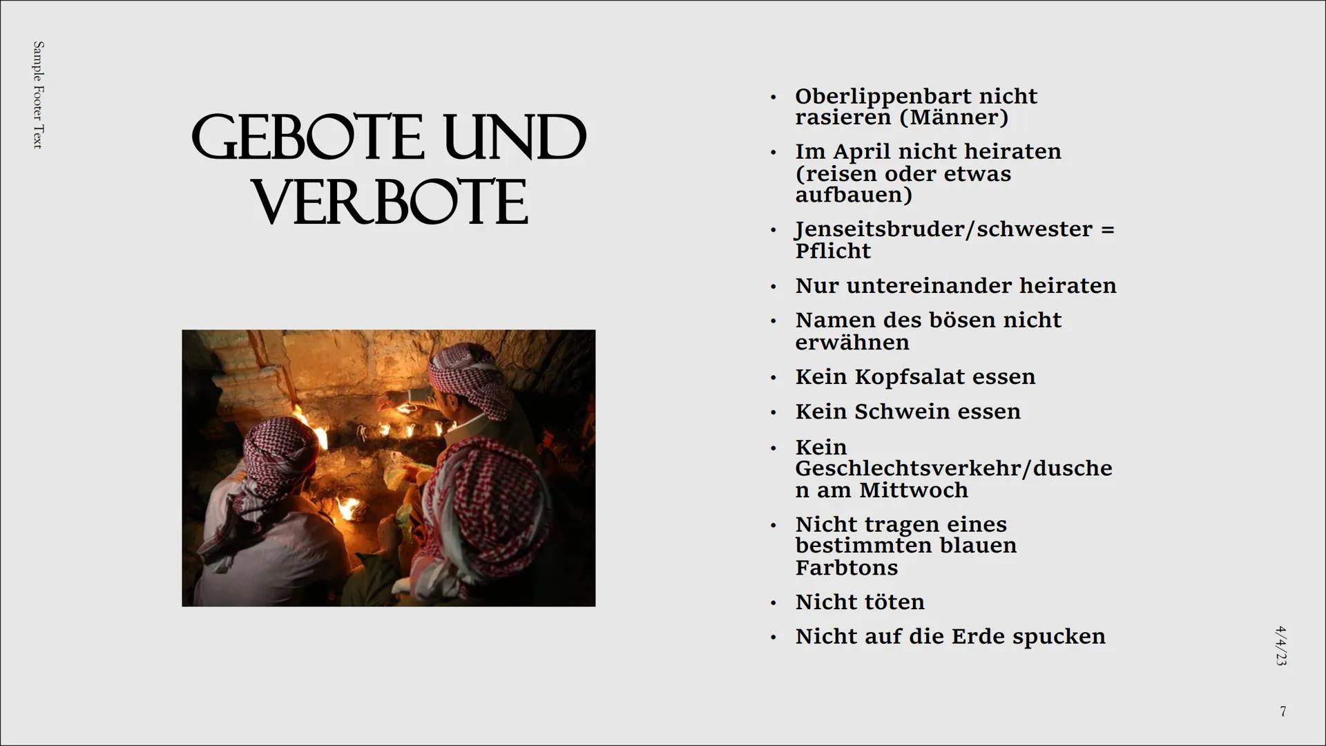 DAS
JESIDENTUM
Von Galawezh www
INHALTSANGABE
. Das Jesidentum
Engeln
Gebete
Gebote und Verbote
Heilige Symbole und Gegenstände
• Wie erfogl