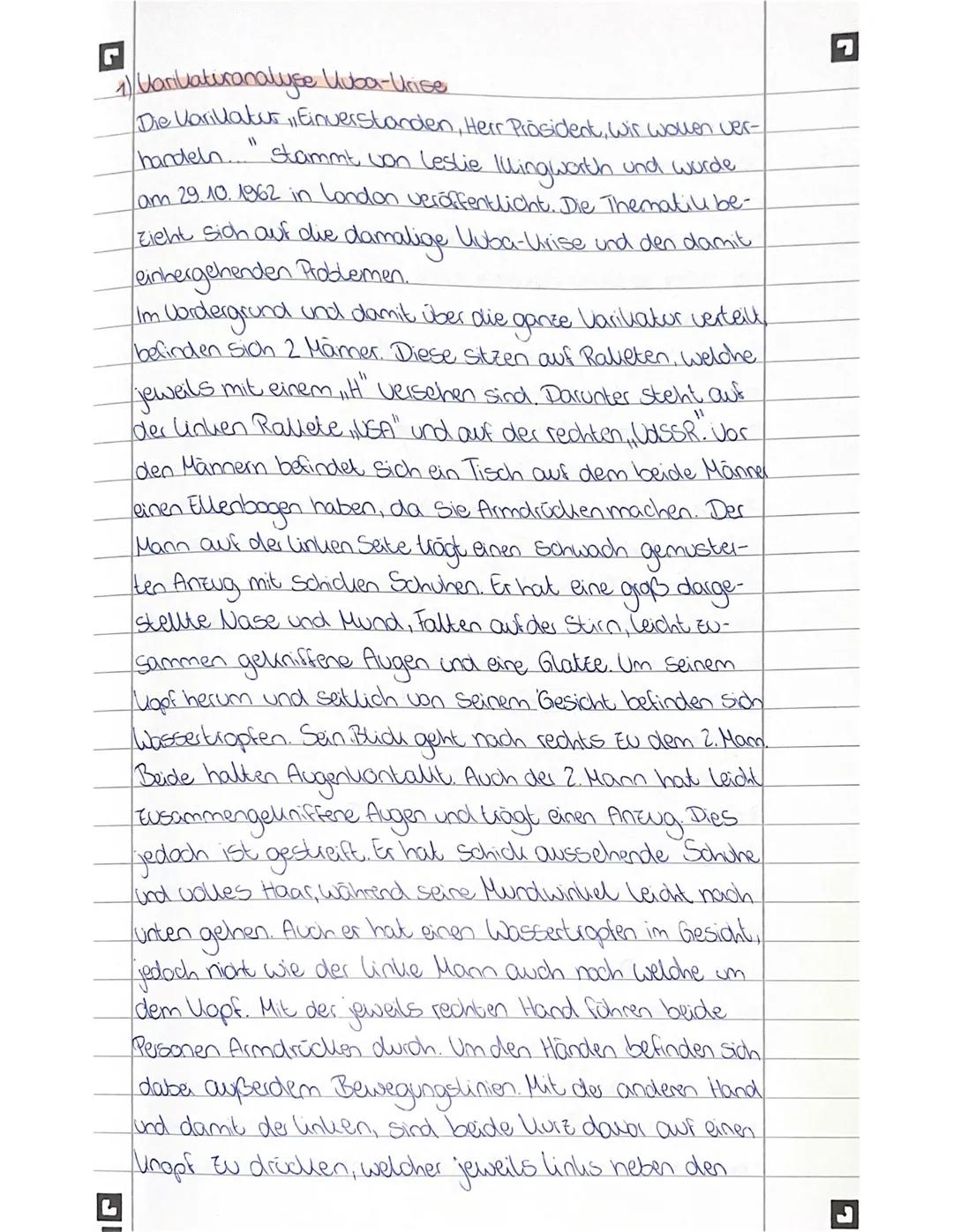 # Karikatur Kuba-Krise
Aufgaben
1. Interpretiere die Karikatur und erläutere den historischen Zusammenhang.
2. Erkläre, inwiefern die Kubakr