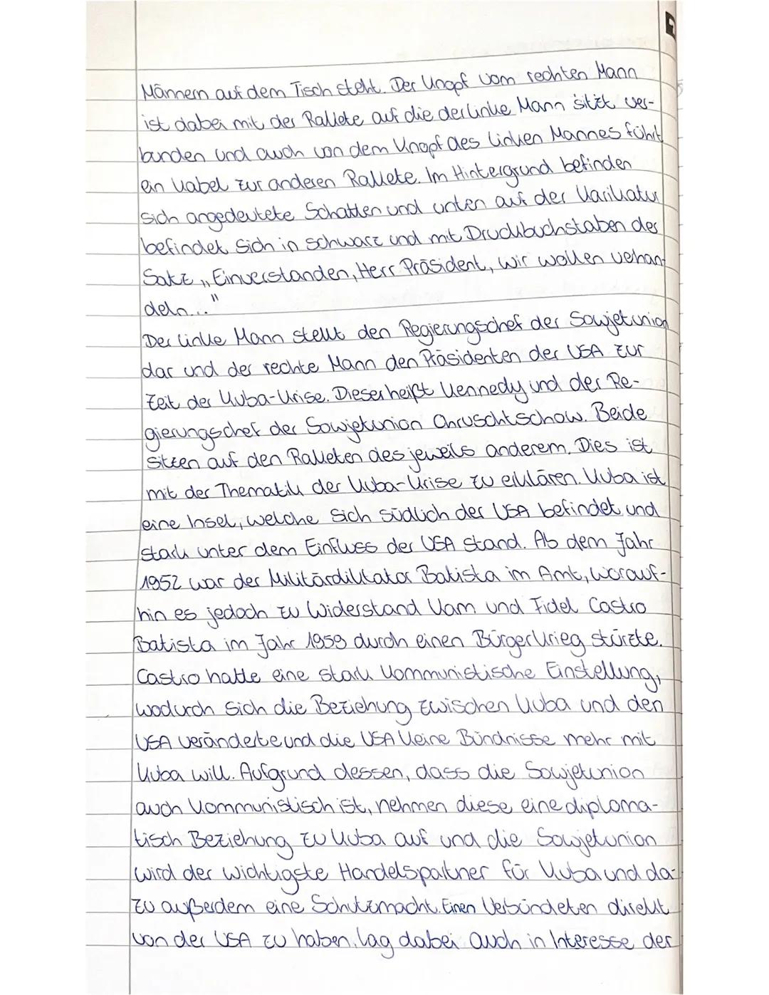 # Karikatur Kuba-Krise
Aufgaben
1. Interpretiere die Karikatur und erläutere den historischen Zusammenhang.
2. Erkläre, inwiefern die Kubakr